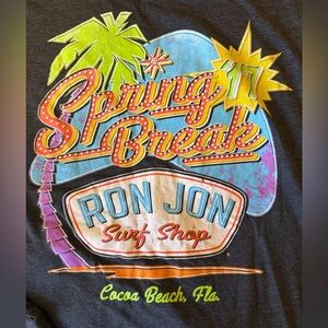 Ron Jon Charcoal Surf Shop Tee